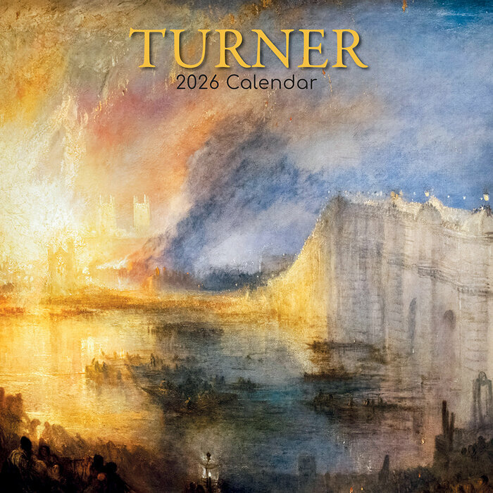 Calendrier Mural 2026 Artiste William Turner