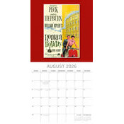 Calendrier Papier 2026 Affiches Films Cultes Rétro 