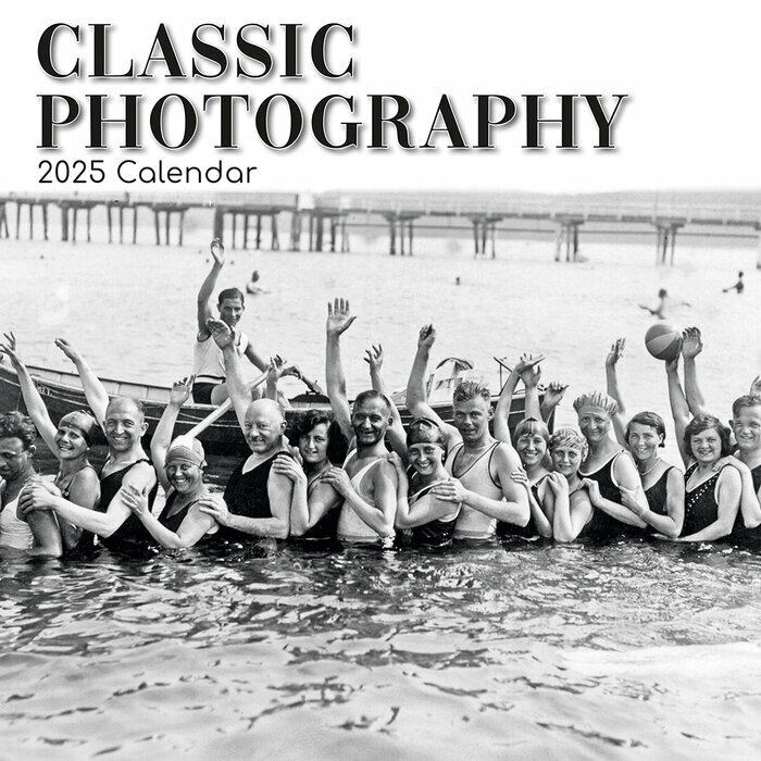 Calendrier Mural 2025 Photos Noir et Blanc Cultes Photographes