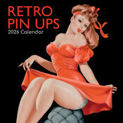 Calendrier Mural 2026 Pin up Rétro Vintage