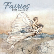 Calendrier Mural 2026 Dessins Fes et Frie