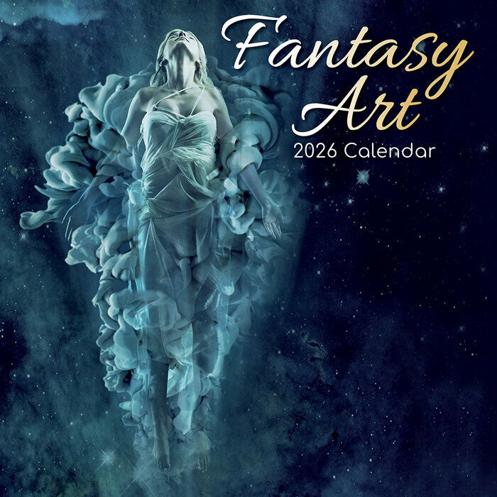 Calendrier Mural 2026 Art Fantaisy Fantastique