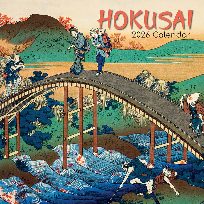 Calendrier Mural 2025 Artistes Art Japonais Hokusai