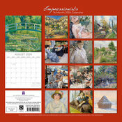 Calendrier  2026 Artistes Mouvement Impressionniste