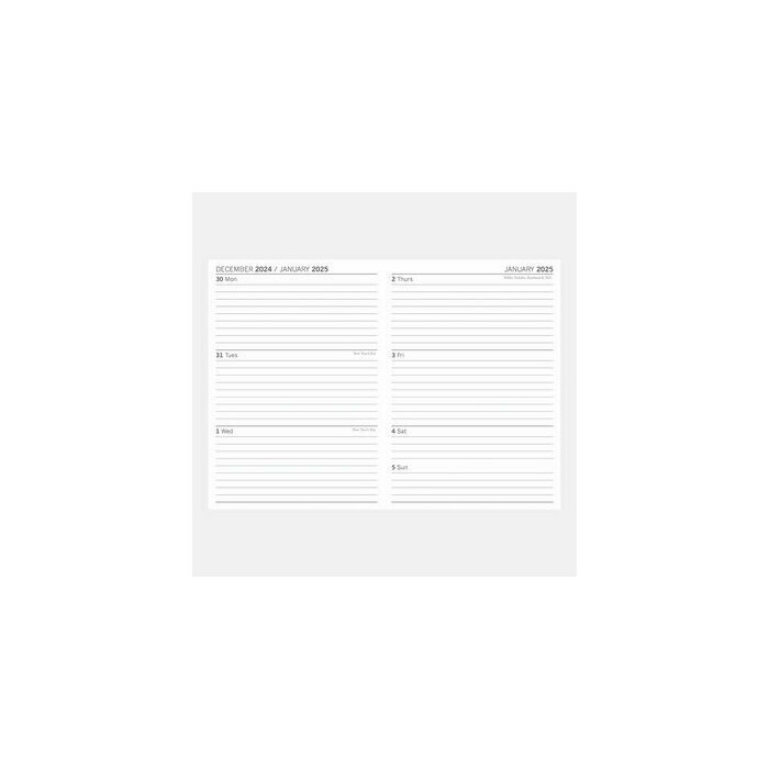 Agenda Banksy 2025 papier
