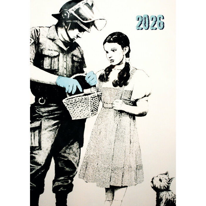 Agenda Banksy 2026 papier