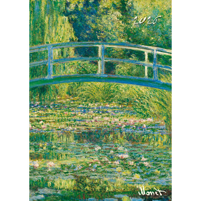 Agenda Papier Claude Monet 2026