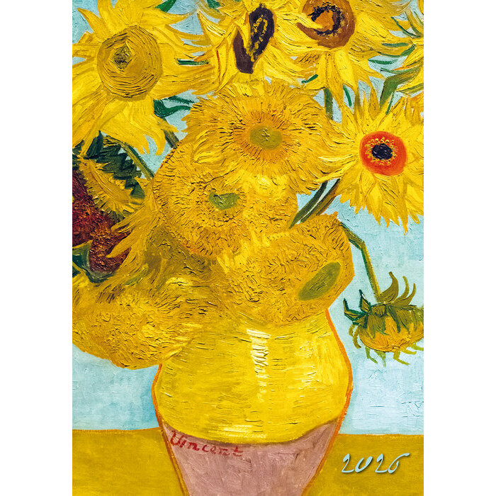 Agenda Papier Vincent Van Gogh 2026