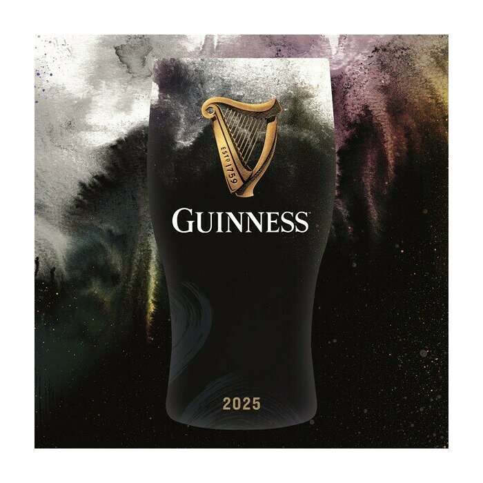 Calendrier Mural  2025 Bire Irlandaise Guinness 
