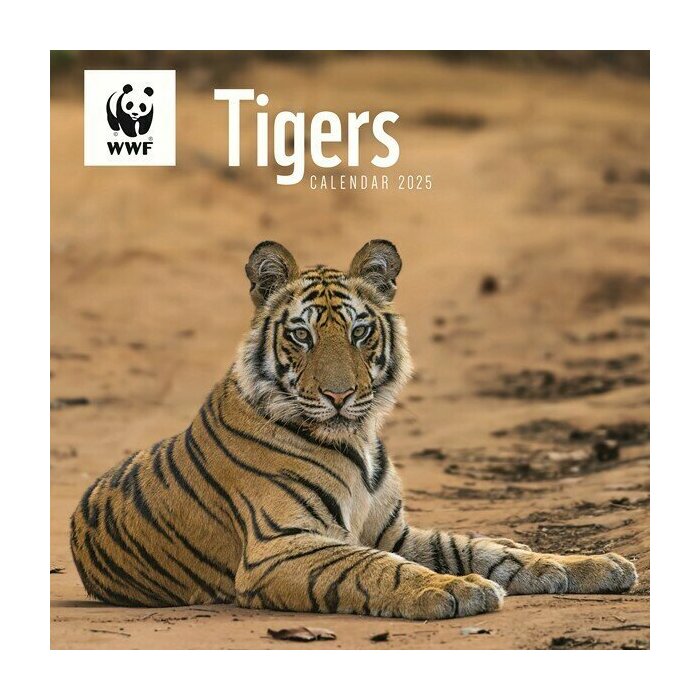 Calendrier Mural 2025 Tigres Flins WWF