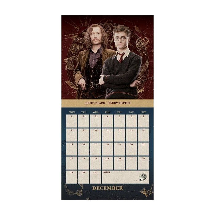 Calendrier 2025 Harry Potter Film Saga