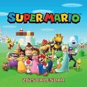 Calendrier Mural 2025 Super Mario Jeux Vidéo