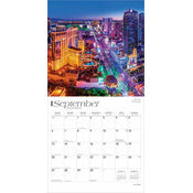 Calendrier papier 2026 Las Vegas Etats-Unis