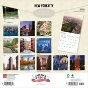 Calendrier 2026New York Etats-Unis