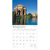 Calendrier 2025 San Francisco Etats-Unis