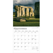 Calendrier 2025 Angleterre et Campagne Anglaise