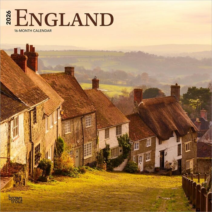 Calendrier Mural 2025 Angleterre et Campagne Anglaise