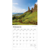 Calendrier 2025 Ecosse Scotland