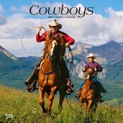 Calendrier Mural 2025 CowBoys Américains