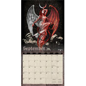 Calendrier 2026 papier Art et Illustrations Gothiques