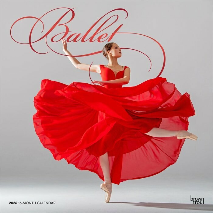 Calendrier Mural 2026 Danse Classique Opéra Danseuse