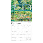 Calendrier papier 2026 Impressionniste Claude Monet