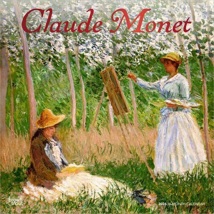 Calendrier Mural 2026 Impressionniste Claude Monet
