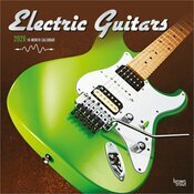 Calendrier Mural 2026 Musique Guitares Electriques
