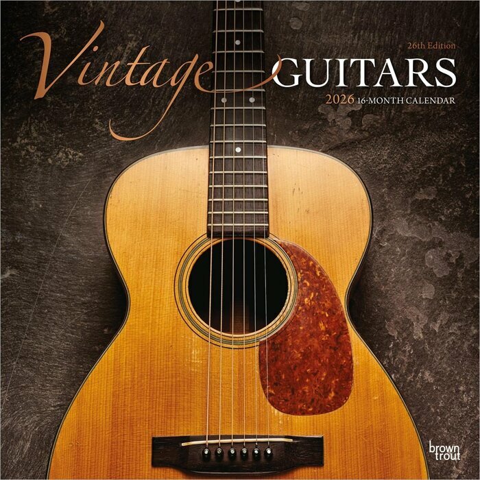 Calendrier Mural 2025 Musique Guitares Sches Classique