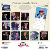 Calendrier Papier  2025 Donald J. Trump Etats-Unis