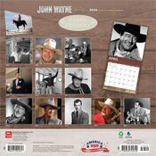 Calendrier Papier 2025 Acteur John Wayne Western