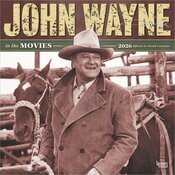 Calendrier Mural 2025 John Wayne dans ses Flims Western