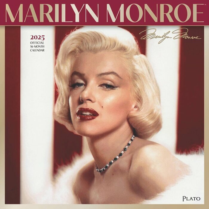 Calendrier Mural 2025 Star Iconique Marilyn Monroe