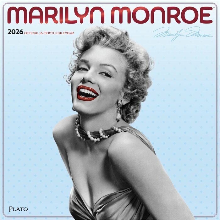 Calendrier Mural 2025 Star Iconique Marilyn Monroe