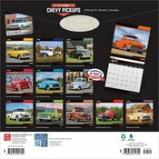 Calendrier  2026 Pick Up Chevy Amricain