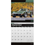 Calendrier papier 2026 Voitures Chevrolet Corvette