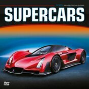 Calendrier Mural 2025 Voitures de Rêve Supercars 