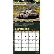 Calendrier 2025 Tanks Militaires