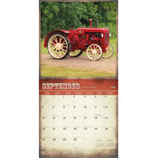 Calendrier 2025 Tracteurs Rtro Vintage 