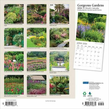 Calendrier 2026 Beauté des Jardins de Campagne 
