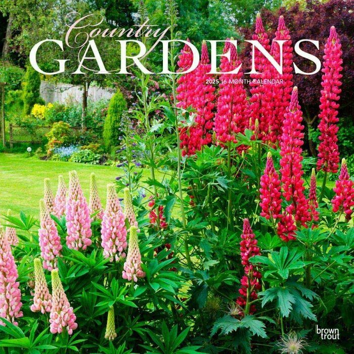 Calendrier Mural 2025 Beauté des Jardins de Campagne 