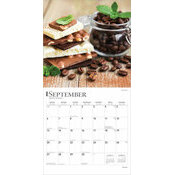 Calendrier Papier 2026 Cuisine Colorée et  Gourmande 