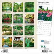 Calendrier Papier 2025 Jardins de Claude Monet Giverny