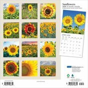 Calendrier Papier  2025 Fleurs de Tournesols