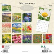Calendrier Papier 2025 Fleurs des Champs Sauvages