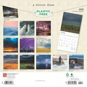 Calendrier Papier 2025 Orages Tonnerre et Tempêtes