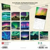 Calendrier Papier 2025 Magnifiques Aurores Borales