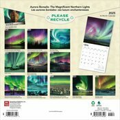 Calendrier Papier 2025 Magnifiques Aurores Boréales