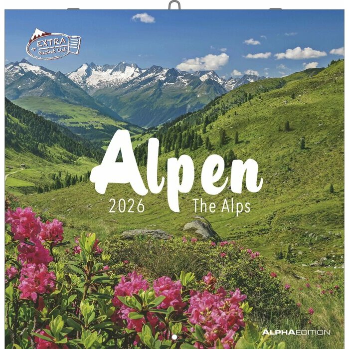 Calendrier Mural 2025 Alpes Montagnes Superbes