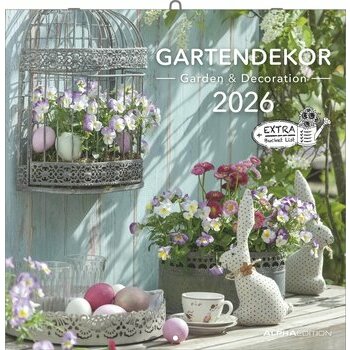 Calendrier 2025 Décoration de Jardins et Fleurs